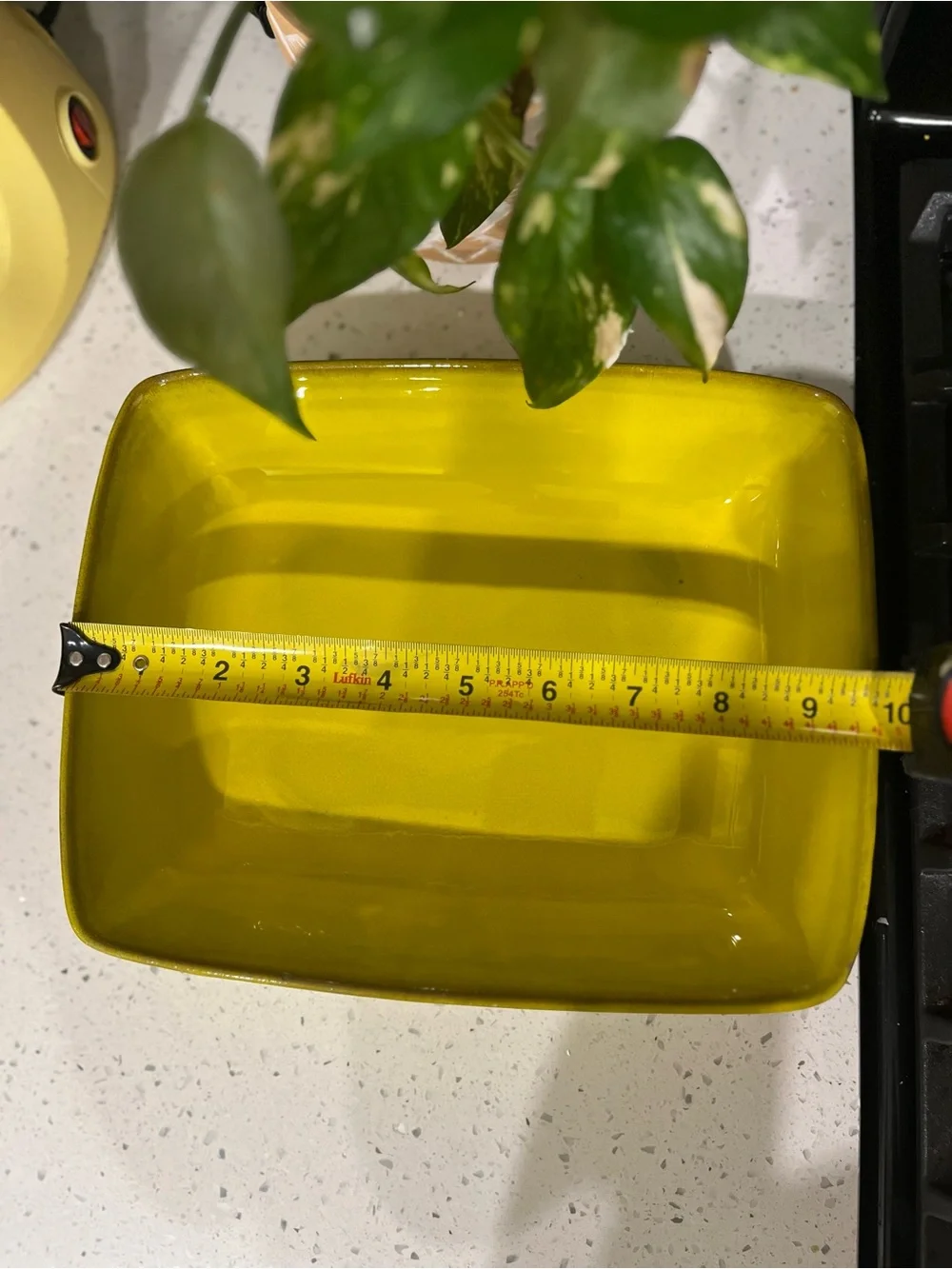Ernestine Salerno ceramic vibrant yellow serving dish- Made in Italy